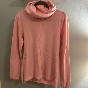 ☁️ Calvin Klein Jeans Pink Cowl Neck Sweater